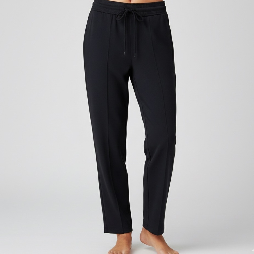 FLX Black Stretch Pull On Women’s Pants S Soft Stretch  Elastic Waist
